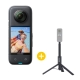 Pack Cámara Insta360 X3 + trípode selfie